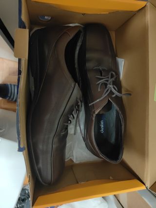 Zapatos Dustin Piel Marrón 43