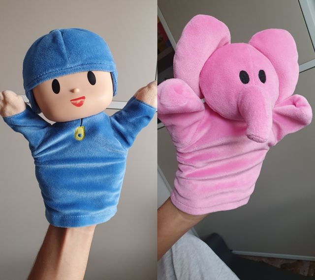Marionetas Pocoyo & Elefante