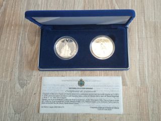 #1504 –SAN MARINO 5000 e 10000 Lire 2000
