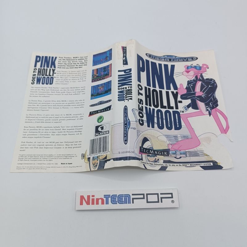 Imagen de Insert Pink Goes to Hollywood Sega Mega Drive