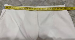 Pantalón blanco recto