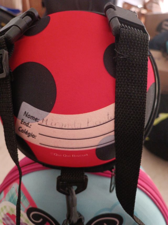 Maleta Escolar y mochila chica para desayuno