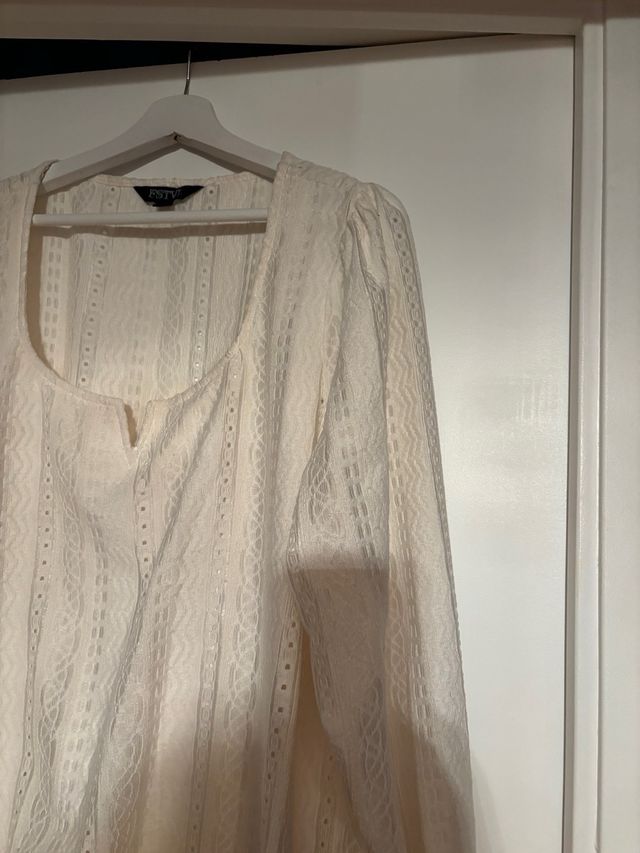 Blusa blanca PSTVL - Talla L