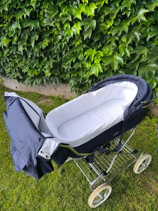 Carrito bebé ARRUÉ clásico azul marino