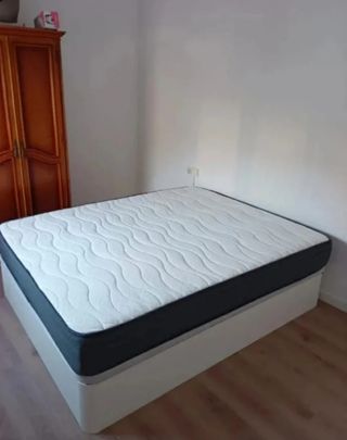 Canapé con colchón viscoelástico