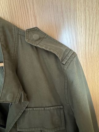 Chaqueta Zara Hombre Verde militar