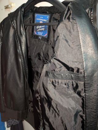 Giubbotto Pelle Uomo Cotton & Silk