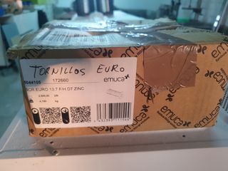 Tornillos Euro 13.7 F/H D7 Zinc