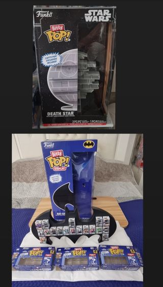 Expositores Bitty Pop! Star Wars & Batman