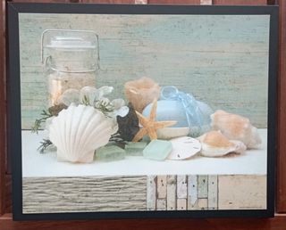 Quadri con stampe a tema marino in cornice