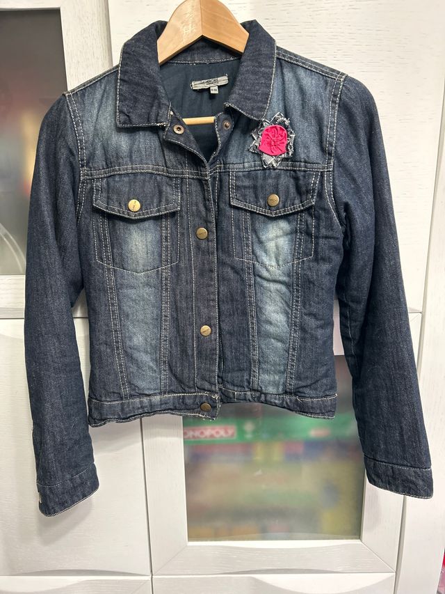 Chaqueta vaquera niña - Talla 10 11 años