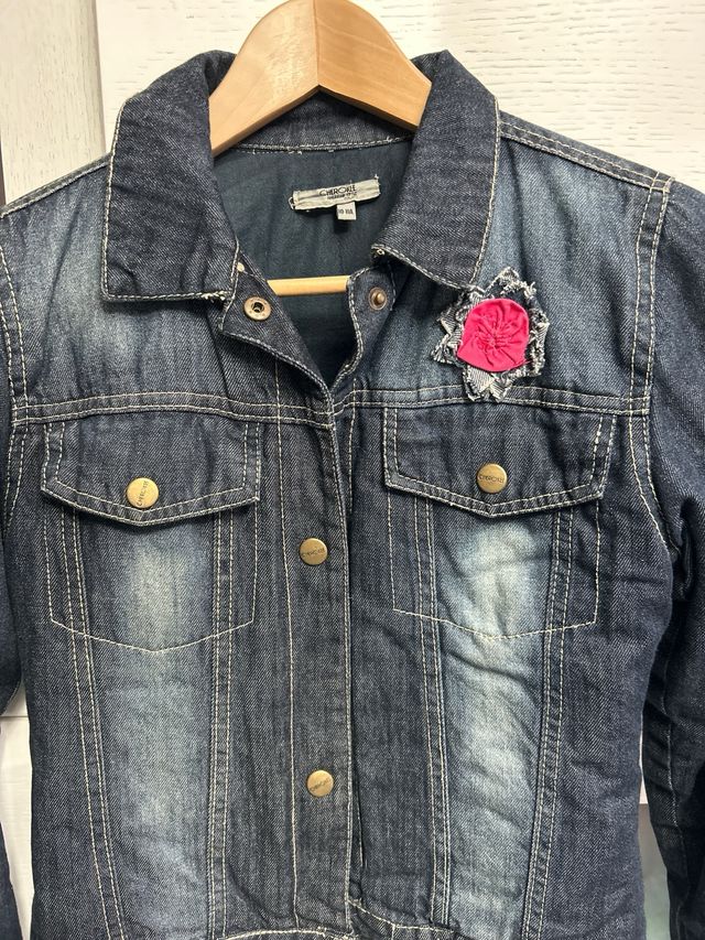 Chaqueta vaquera niña - Talla 10 11 años