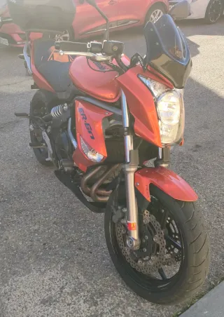 Kawasaki ER6N naranja SEVENDE ER6N