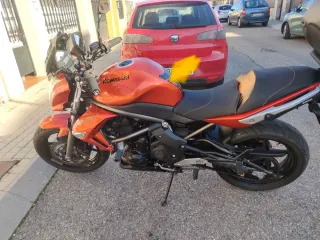 Kawasaki ER6N naranja SEVENDE ER6N