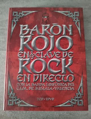 Barón Rojo en Clave de Rock en Directo (2CD+DVD)