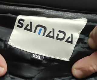 Chaqueta moto piel negra XXL