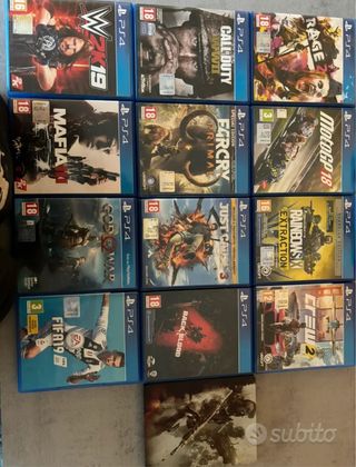 12 Giochi PS4 (PlayStation 4)