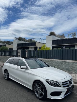 Mercedes Benz C220d AMG TECHO+CAMARA+BOLA REMOLQU