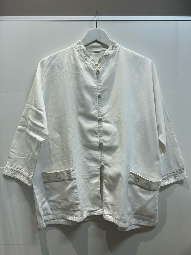 Parte superior pijama de Praia beige