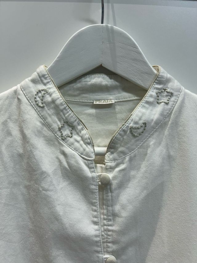 Parte superior pijama de Praia beige