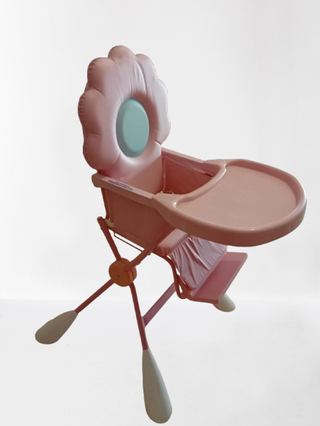 Trona Plegable Bebé Rosa King Baby