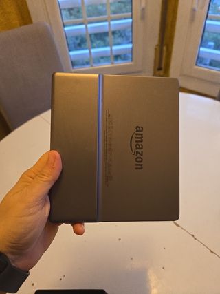 Kindle Oasis: custodia marrone + lettore nero