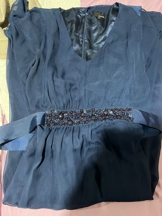 Vestido azul marino XL - Fiesta