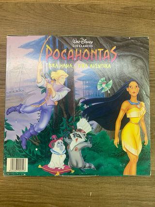 Pack VHS Pocahontas Disney: Vídeo + Cuento