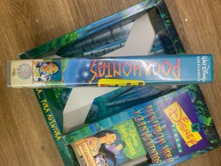 Pack VHS Pocahontas Disney: Vídeo + Cuento