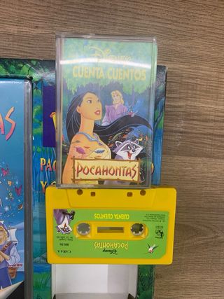 Pack VHS Pocahontas Disney: Vídeo + Cuento