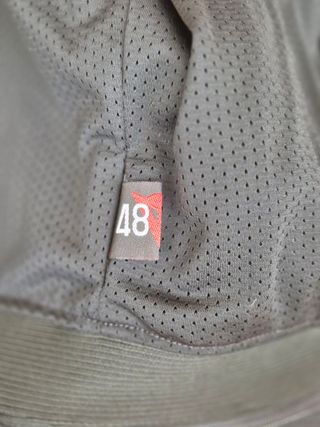 Chaqueta moto cuero marrón