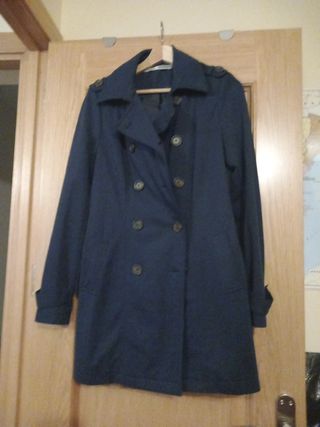 Gabardina H&M verde oliva