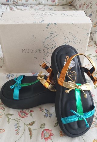 Rebajadas‼️Sandalias multicolor