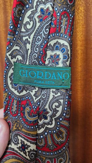 6 corbatas 100% seda italiana 