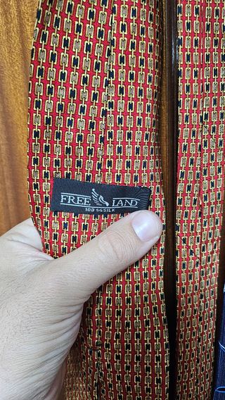 6 corbatas 100% seda italiana 
