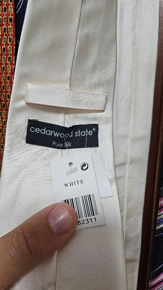 6 corbatas 100% seda italiana 