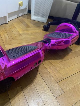 Hoverboard metalizado
