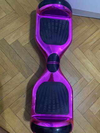 Hoverboard metalizado