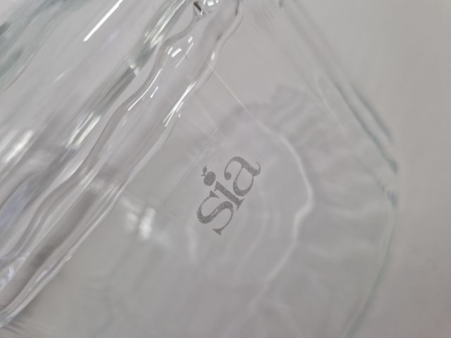 Biscottiera in vetro Sia