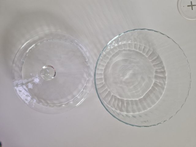 Biscottiera in vetro Sia