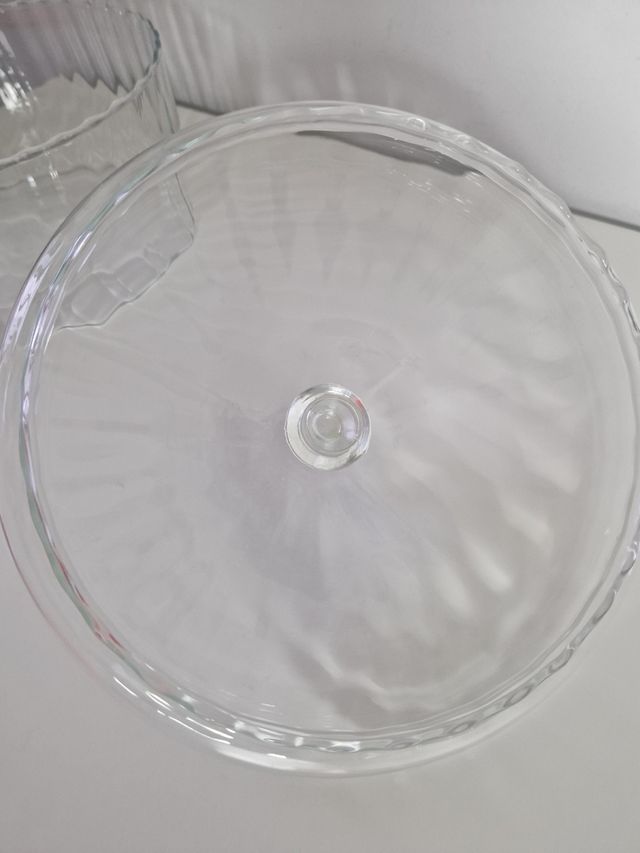 Biscottiera in vetro Sia