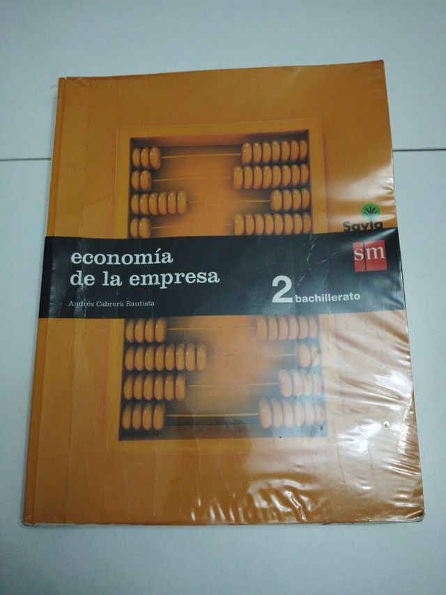 Libro de economía de la empresa de 2º de bachiller