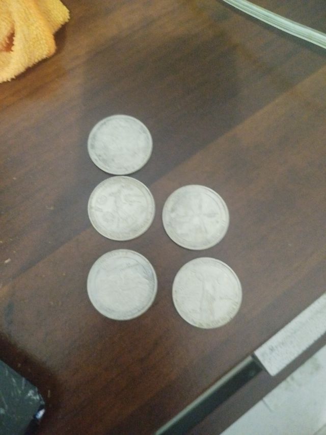 5 Monedas de real Madrid