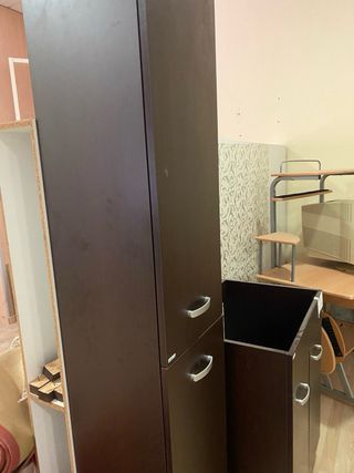 Mueble baño con armario
