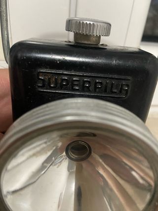 Faro bici Superpila anni '60