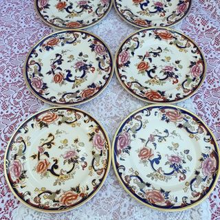 6 Piatti Mason's Mandalay