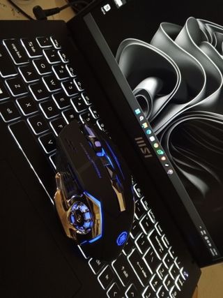 Ratón bluetooth 5,2 RGB para juegos