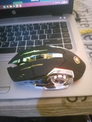 Ratón bluetooth 5,2 RGB para juegos