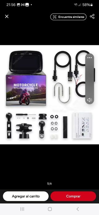 GPS Moto 5" Android