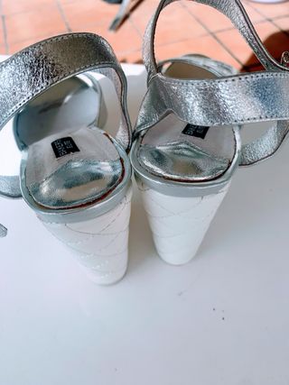 Sandalias Baker's Elite Plata